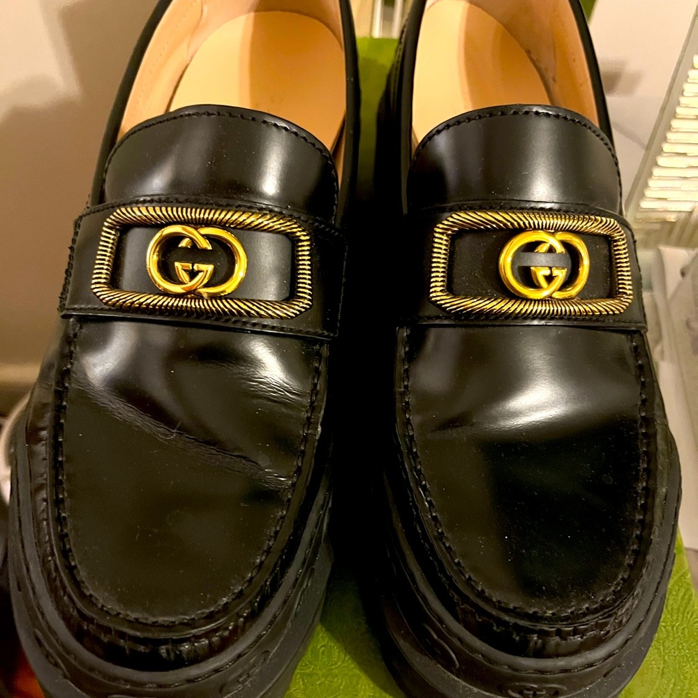 Gucci loafers wore 2x